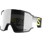 Salomon Herren Skibrillen He/Uni GOGGLES S/VIEW 3 BK PIXEL/Super White