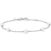 Ania Haie Miss Dainty Perlenarmband Aus 925Er Sterlingsilber AH-B065-01H