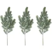 Creativ Green Winterliche Kunstpflanze "Weihnachtsdeko" Zweig, 3 Stück im Set