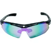 Yeaz Sport-Sonnenbrille schwarz/weiß/lila SUNRAY