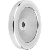 Kipp Scheibenhandrad D1=140 Passbohrung D2=15H7 Aluminium ohne Griff