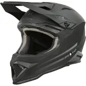 O'Neal 1SRS Solid Schwarz Kinder Motocross Helm Größe YM