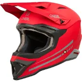 O'Neal 1SRS Solid Matt Rot Motocross Helm Größe 2XL