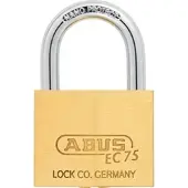 ABUS AV-Vorhangschloss 75/50 SB, Messing massiv
