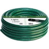 Vartco 3-lagiger Wasserschlauch Gartenschlauch Schlauch Gartenbewässerung Flexibel Flexischlauch Polyester-Kreuzgeflecht UV-beständig 25 Bar 3/4" 50m
