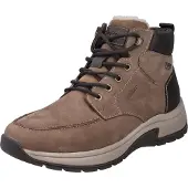 Rieker Herren sportliche Stiefeletten/ Outddorschuhe/ Winterboots Braun Leder Synthetik wasserfest Größe: 43