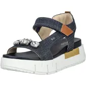 Nero Giardini Plateausandaletten "Sandalen Lederimitat/Textil"