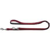 Hunter verstellbare Führleine Softie 20/200 rot