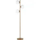 Beliani Stehlampe gold 153 cm Kugelform WADI