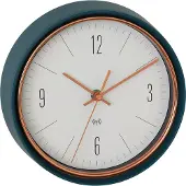 TFA-Dostmann 60.3547.10 Funk Wanduhr 22.3 cm x 7 cm Grau, Kupfer (60.3547.10)