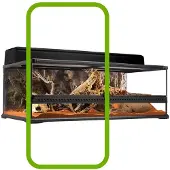 Exo Terra Linke Ersatzschiebetür Für Terrarium Pt2611 One Size