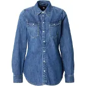 G-Star Slim Western Hemd - Dunkelblau - Damen - M