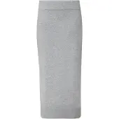 Comma casual identity Strickrock Damen Viskose grau meliert, 40 800402-0001-00400