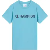 Champion T-Shirt "SPORTWEAR T-SHIRT Standard Fit", Jungen, Gr. M (140/146), mwb, Obermaterial: 100% Baumwolle, Shirts T-Shirt