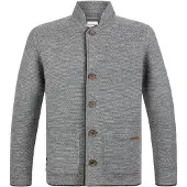 Stockerpoint Trachtenstrickjacke Nicolo in hellgrau | Gr.: 50