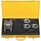 Rems Pressring Set 45° M 15-18-22 + Zwischenzange Z1 im Stahlblechkasten