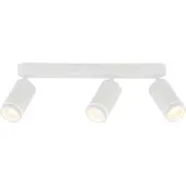Licht-Erlebnisse Deckenstrahler Metall GU10 verstellbar Weiß 3-flammig länglich Modern Spot Lampe Decke