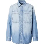 G-Star Regular 2-Pocket Shirt - Hellblau - Damen - L