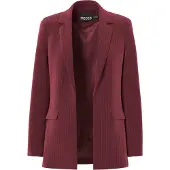 Pieces Pcbozzy Gestreift Blazer | Tawny Port | L