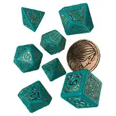 Q-workshop The Witcher Würfelset Triss Die Schöne Heilerin Brettspiel 7 Einheiten