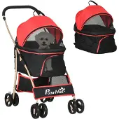 PawHut Hundetrolley 82L x 49,5B x 98H cm | Gr.: onesize