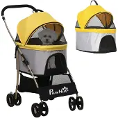 PawHut Hundetrolley 82L x 49,5B x 98H cm | Gr.: onesize