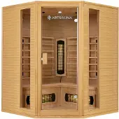 FinnTherm Infrarotkabine/Wärmekabine Nyborg E150V mit Vollspektrumstrahlern