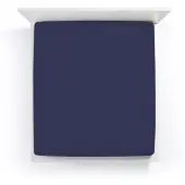 Bella Donna Topper Spannbetttuch La Piccola 100x200 cm | marine - blau