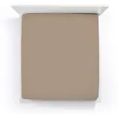 Bella Donna Topper Spannbetttuch La Piccola 180x200 cm | muskat - braun