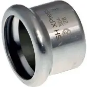 Buderus Logafix Edelstahl V2A Kappe d76,1 I M-Kontur