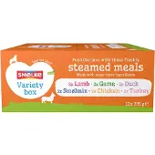 Smolke Smølke Tasty Variety Box Kombipackung Frisch gedämpftes Nassfutter Hund
