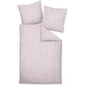Janine Design Edelflanell Bettwäsche-Garnitur Chinchilla S 78060 Farbe kreiderosé-21 Größe 155x200 + 80x80cm
