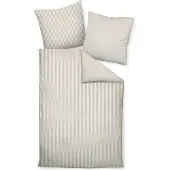 Janine Design Edelflanell Bettwäsche-Garnitur Chinchilla S 78060 Farbe naturell-37 Größe 155x220 + 80x80cm