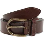 Mustang Gürtel Leather Belt W100 Dark Brown