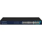 Lanview LVN-1UMOUNT-24PORT-1G, Unmanaged, Gigabit Ethernet (10/100/1000), Vollduplex