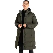 Dare 2b Lange Daunenjacke mit Kapuze, Damen Wander