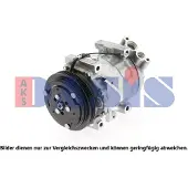 AKS Kompressor Klimaanlage DASIS 851017N für Renault Kangoo Clio II Rapid