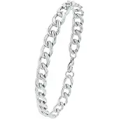 Amor Armband für Herren, Edelstahl amor Silber