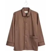 HAY Pyjamashirt Outline Damen Milk Chocolate-XS / S
