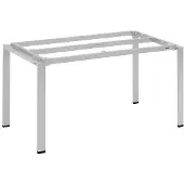 Kettler Float Gartentisch-Gestell 140x70cm Aluminium Hellgrau 0105118-0000
