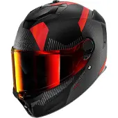 Shark Spartan GT Pro Dokhta Carbon Matt Schwarz Rot Integralhelm Größe S