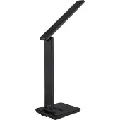 Globo Tischleuchte Kunststoff Schwarz Matt, 1xled