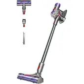 Dyson V8 Advanced, 2-in-1-Stabstaubsauger, Beutellos, Nickel, Silber, Trocken, Zyklonal, Teppich, Harter Boden, Holzboden