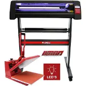 Monster 720mm LED Schneideplotter inklusive 38cm Transferpresse & Software