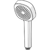 Hansa HANSABASICJET Style Handbrause 1-strahlig, chrom, 44610500