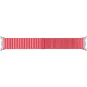 Samsung Original Fabric Armband für Galaxy Watch 8 (40/44mm) / Classic (46mm) - Größe M/L - Rot