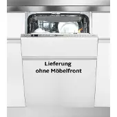 Bauknecht BK6IB10BS7LA0, Voll integriert, Single (45 cm breit), Edelstahl, Tasten, 1,3 m, Heiß