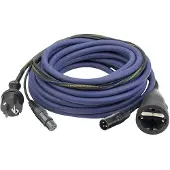 DAP FP09 – Schuko/XLR F – Schuko/XLR M – Audio/Strom 15 m