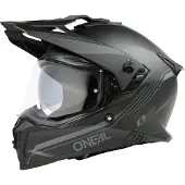 O'Neal A-SRS Solid Matt Schwarz Adventure Integralhelm Größe XL