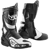 Berik Donington Schwarz Weiß Stiefel Größe 48